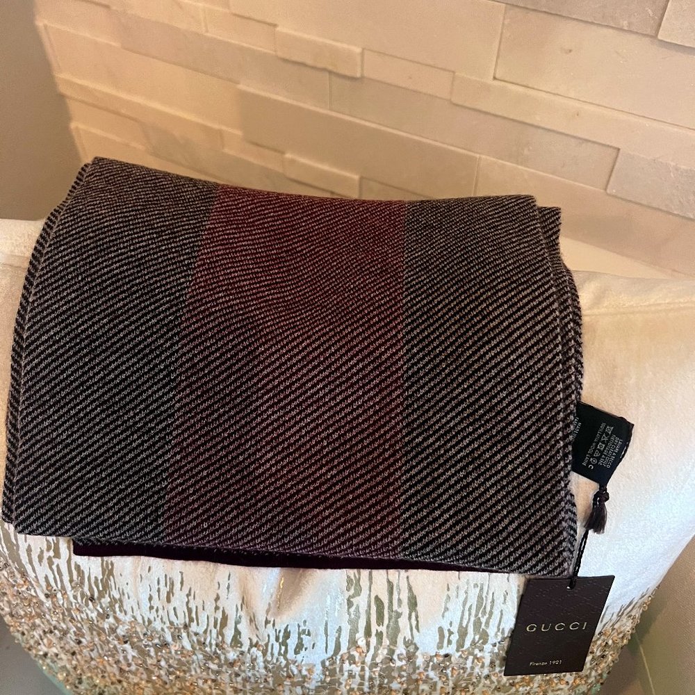 Brand New Gucci Mens Scarf